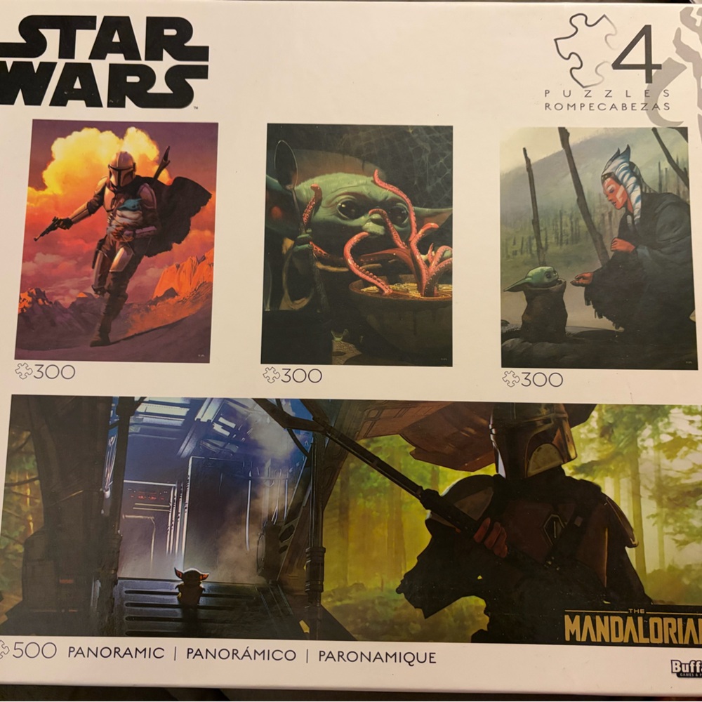 Star Wars Mandalorian Puzzle Set